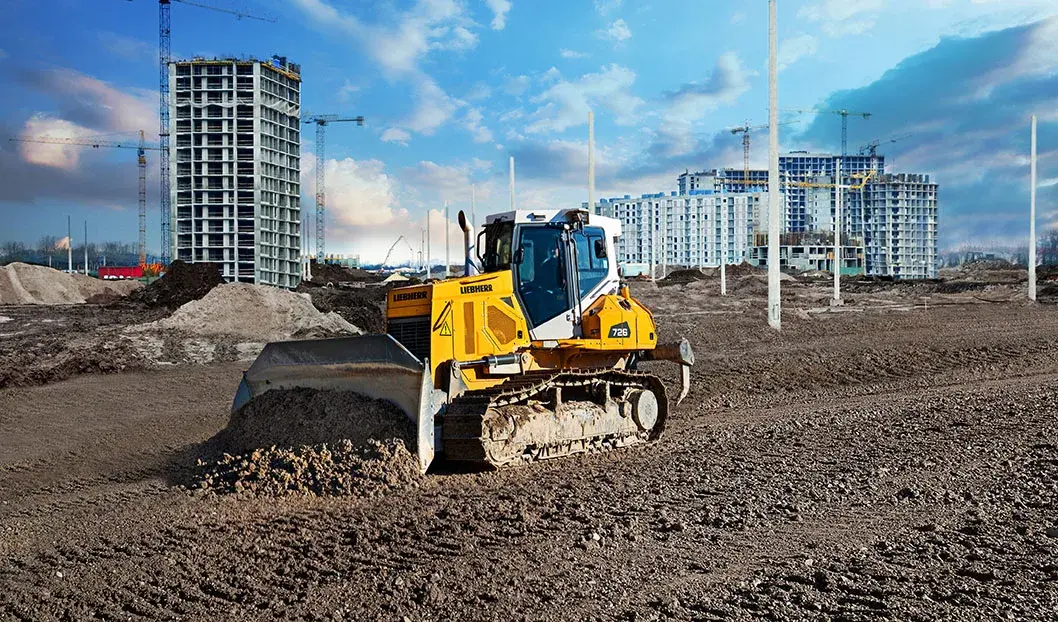 Bouteur sur chenilles Liebherr PR 726 G8 — entraînement hydrostatique