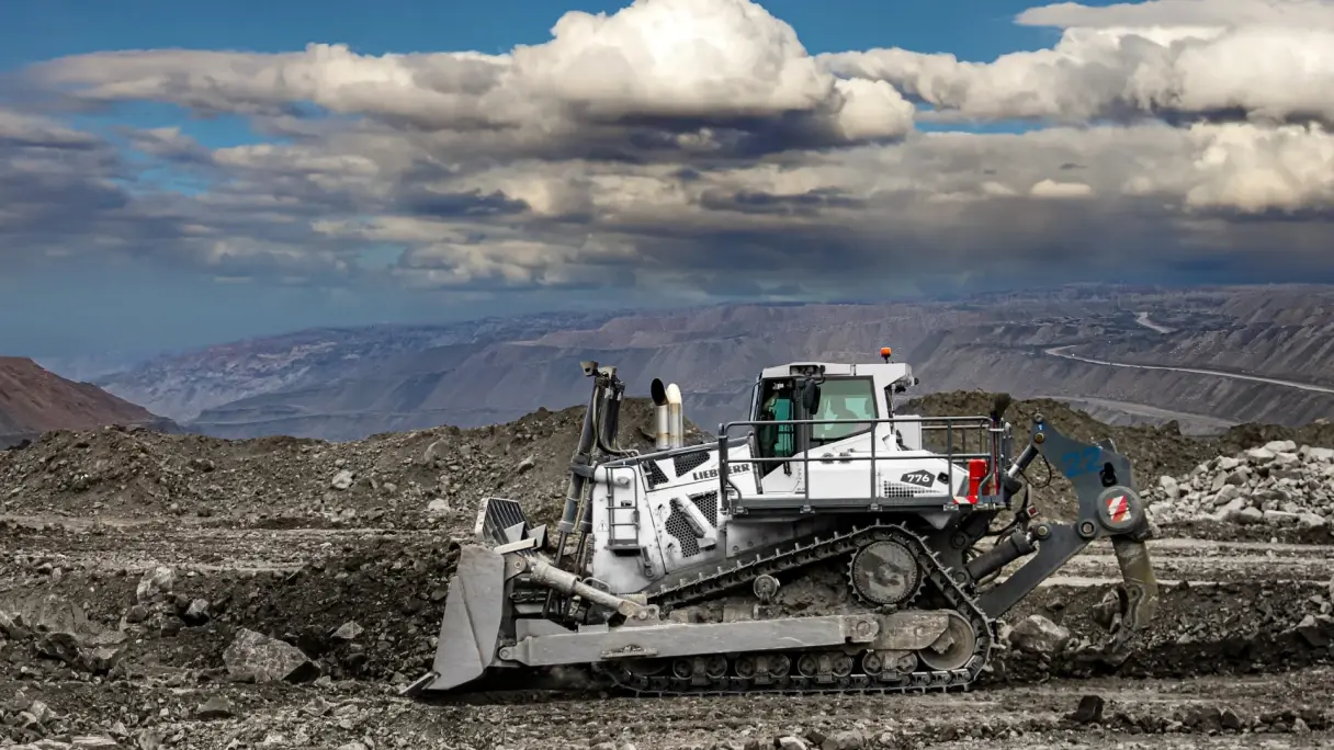 Bouteur Liebherr PR 776 Litronic — le plus grand bouteur hydrostatique du monde