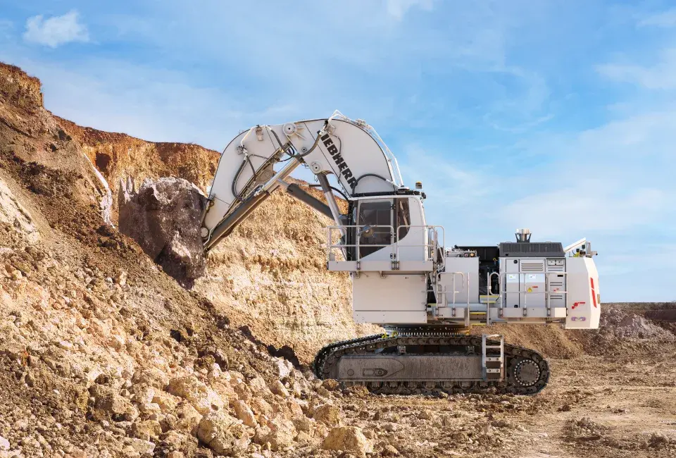Liebherr R 9100 G8 — Pelles minières