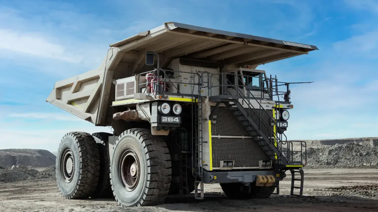 Tombereau minier Liebherr T 264 — gamme tombereaux miniers Liebherr