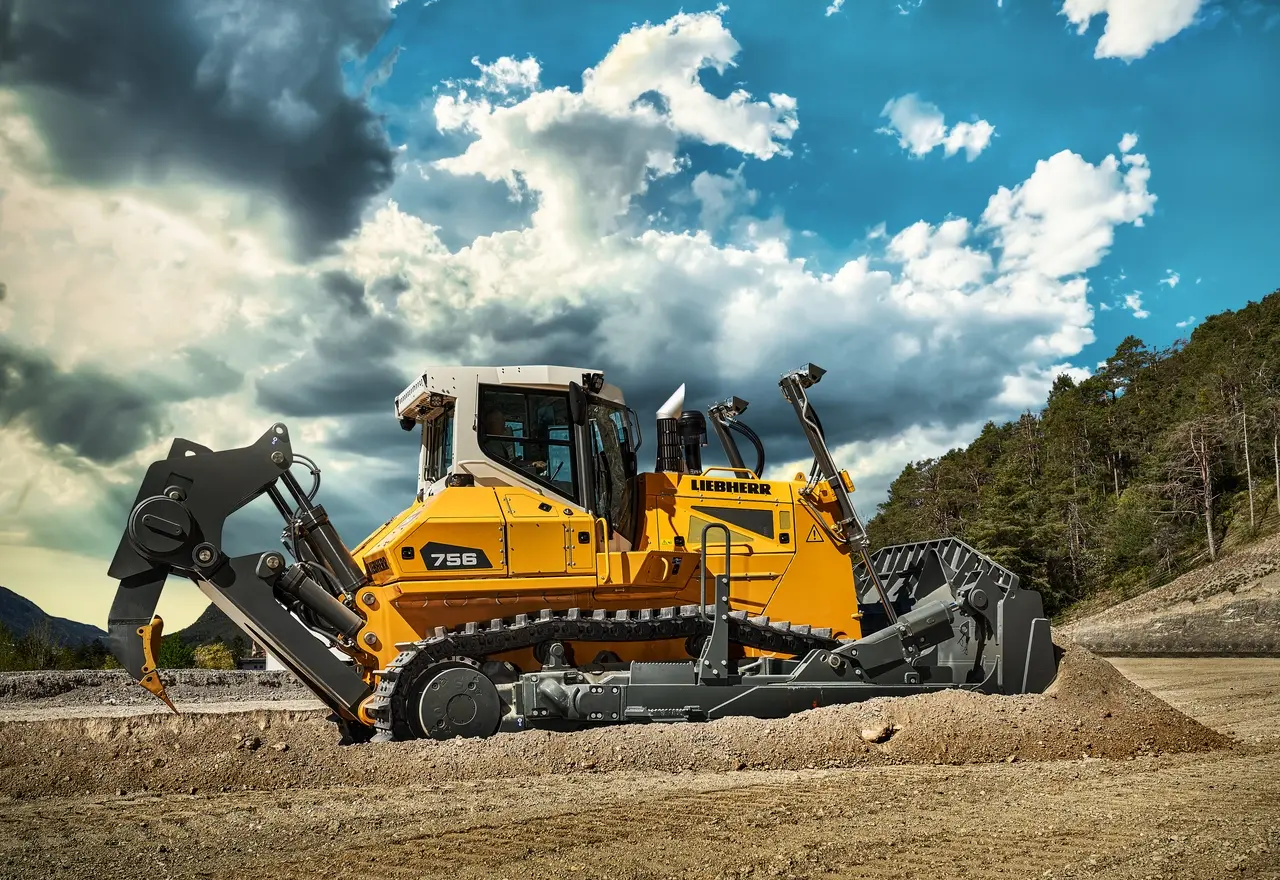 Bouteur Liebherr PR 756 — gamme bouteurs hydrostatiques Liebherr